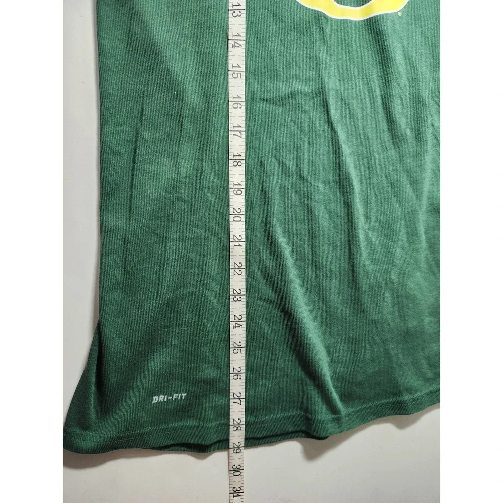 Nike Oregon Ducks Dri-FIT Tank Top Green XL 24786X-OD1 Racerback Ribbed NCAA